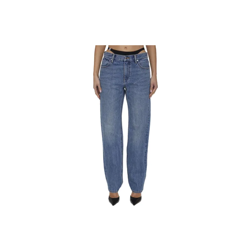Alexander Wang Jeans Women's Blue-4