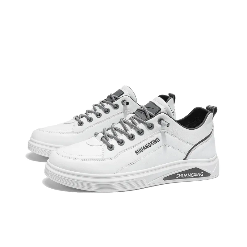 Binary Men's Casual Shoes Men's White-4