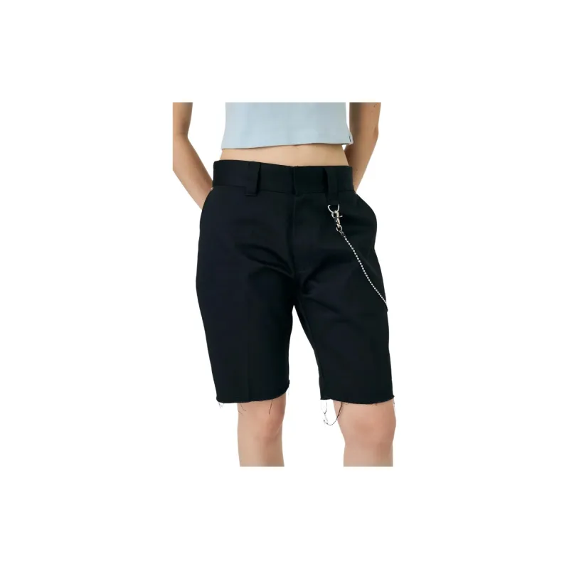 Moussy X Dickies MOUSSY Collaboration Casual Shorts Women's Black-3