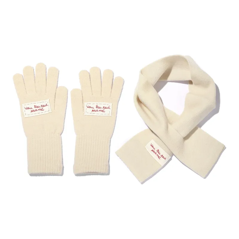 Clect Polyester Knit Scarves Women's-2
