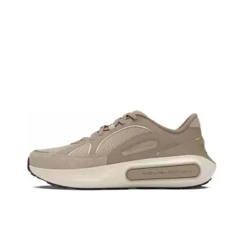 Under Armour Phantom 4 Anti Slip Wear Resistant Low Top Running Shoes Unisex Taupe