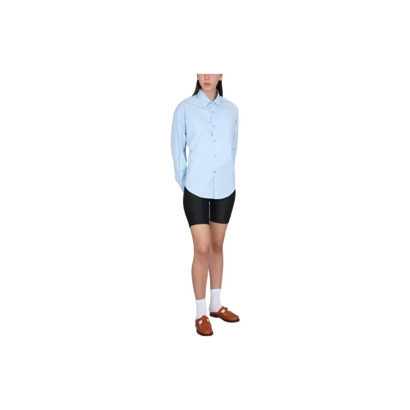 AMIPARIS Chest Pocket Long Sleeved Shirt-3
