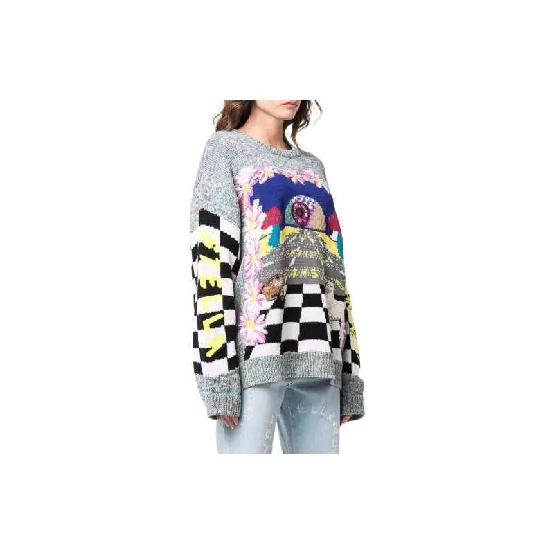 Stella McCartney Intarsia pattern Jumper-3
