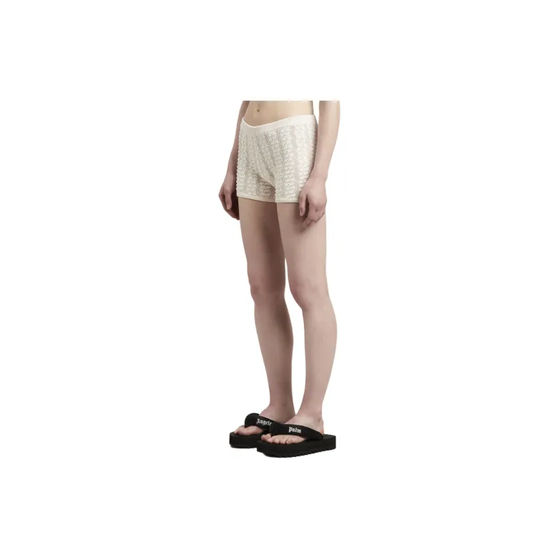 PALM ANGELS Chain detail Knitted Short-3