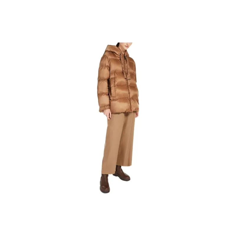 MaxMara Down Jacket Women's Brown-2