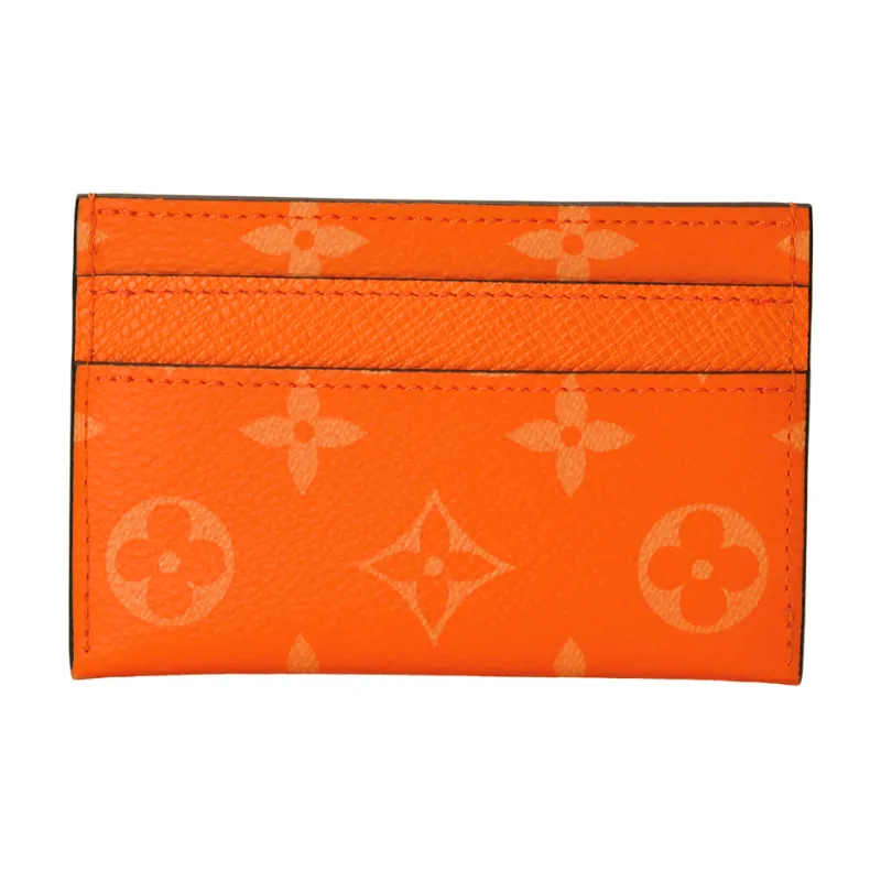 LOUIS VUITTON Porte Cartes Double-1