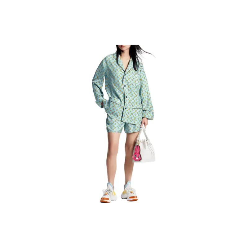 LOUIS VUITTON FW24 Shirt Women's Green-1