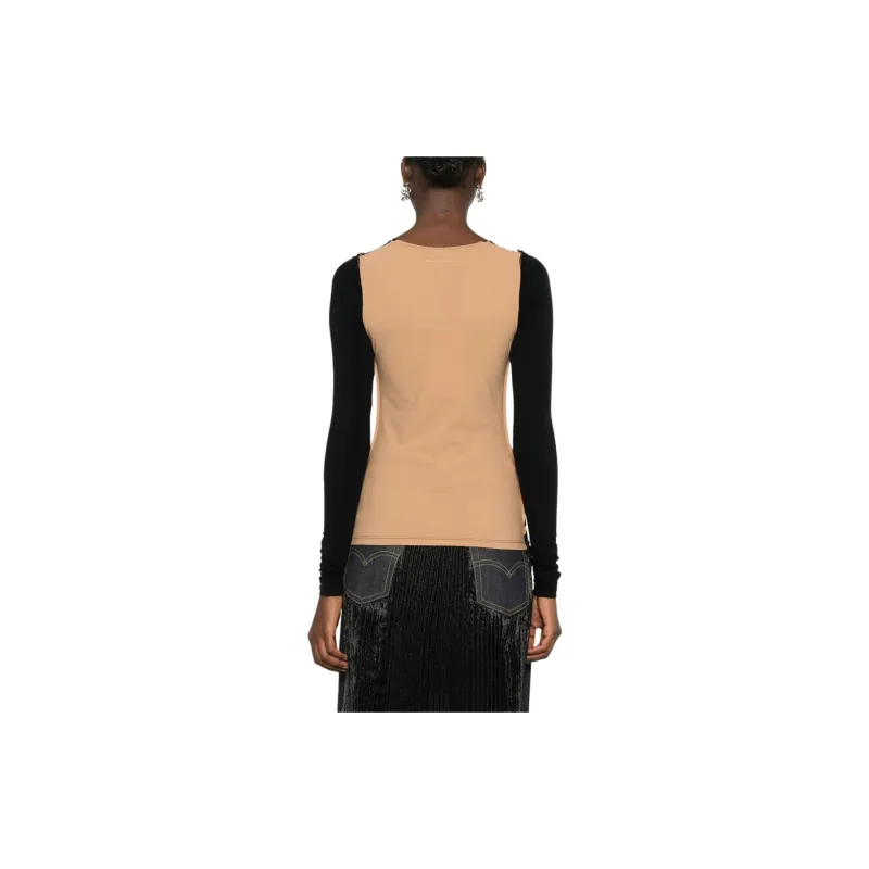 MM6 Maison Margiela T Shirt Women's Black-3