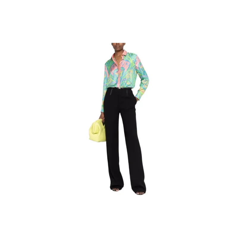 VERSACE Shirts Women's Green-1