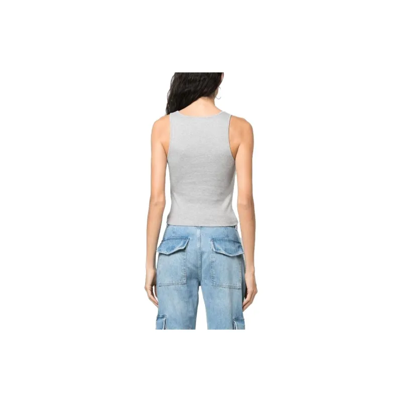 GCDS Logo print Tank Top-2