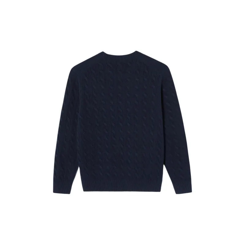 LACOSTE Sweater Men's Navy Blue-1