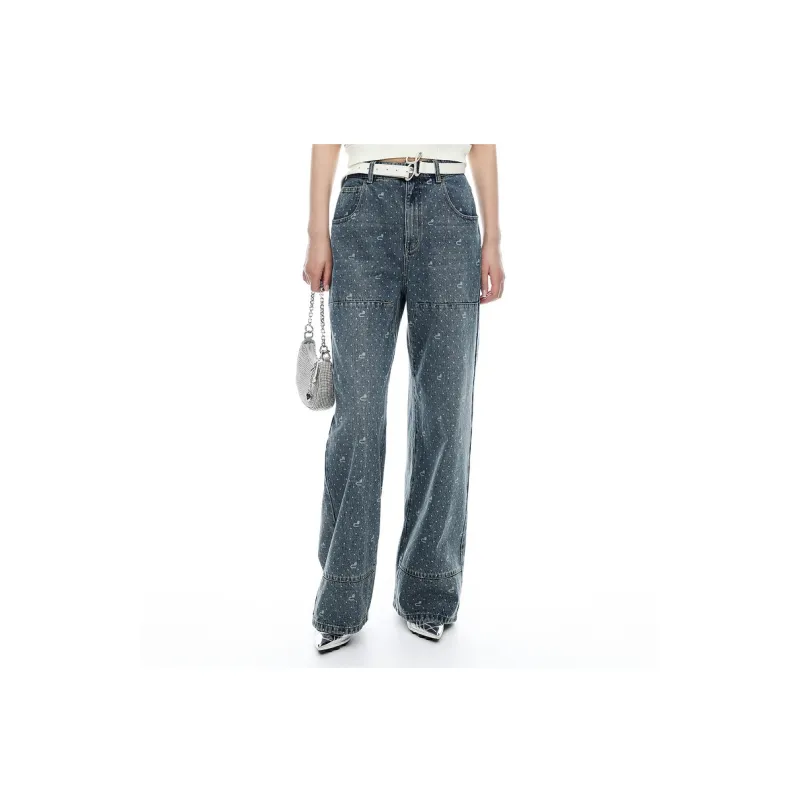 D'zzit Jeans Women's Dark Blue-2