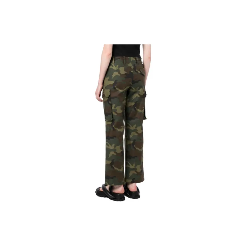 NILI LOTAN Cargo-style Cotton Trousers-2