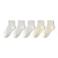 5 Pack (White 3+Ecru 2)