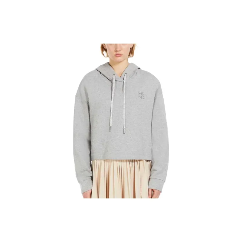 WEEKEND MaxMara Sweatshirt Women's Light Gray-1