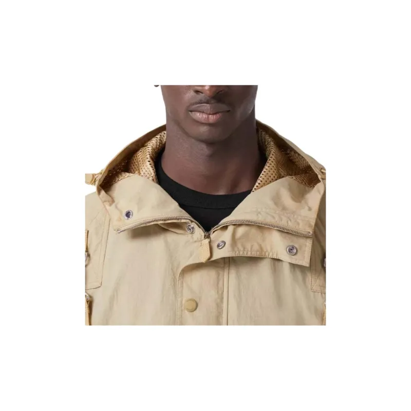 Burberry Logo Print Oversized Windbreaker Jacket-3