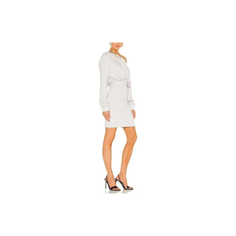 Rta Long-Sleeved Dresses Women's Gray-1