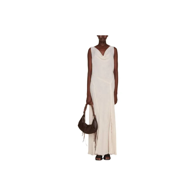 HOLZWEILER Sleeveless Dress Women's Beige-1