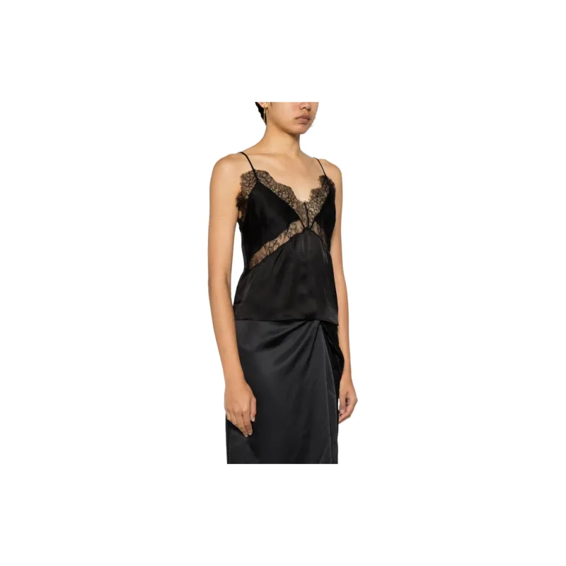Anine Bing Amelie Lace-embroidered Top-3
