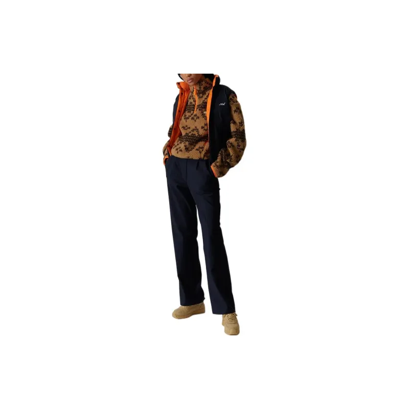 KITH Women's Reggie Jacquard Sherpa Quarter Zip 'Loft'-3