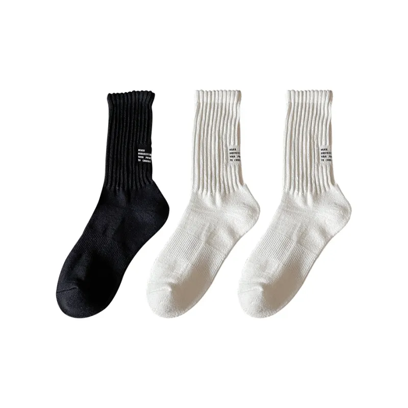 BKCXZICE Mid Calf Socks Unisex 3 Pack-5