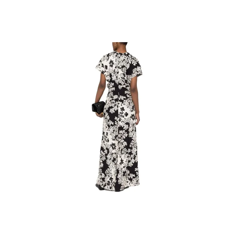 TOTEME Short-Sleeved Dresses Women's White-2