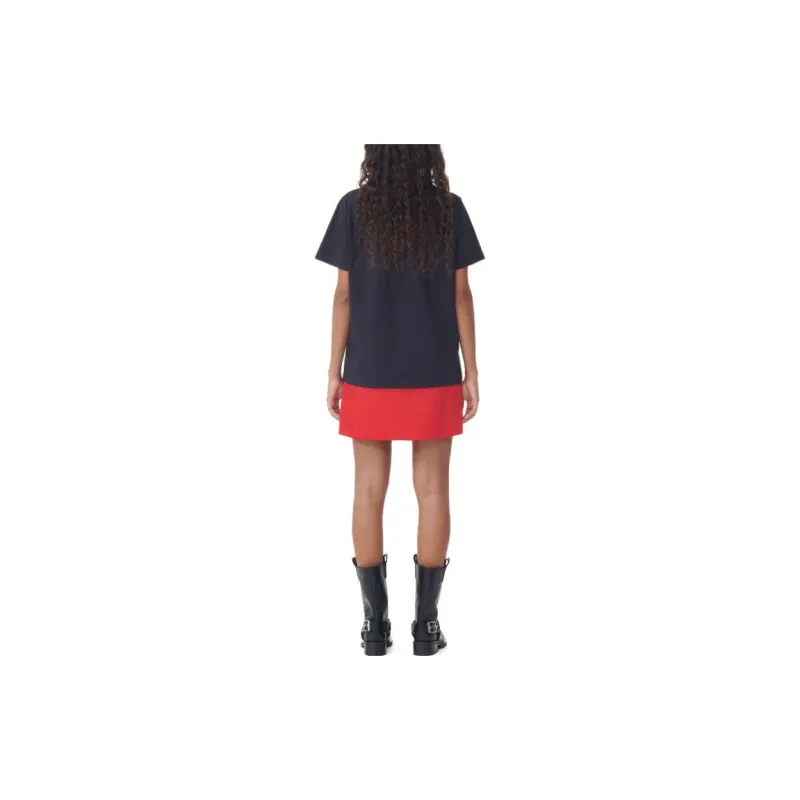 GANNI SS24 T Shirt Women's Dark Gray-3