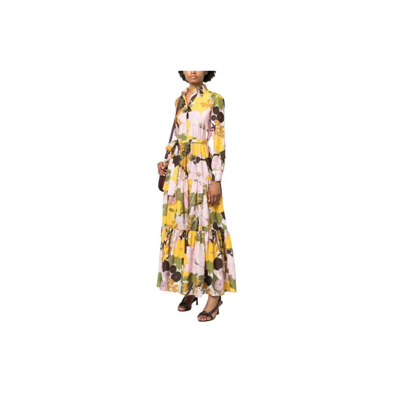 La DOUBLEJ. Bellini Floral print Shirtdress-2