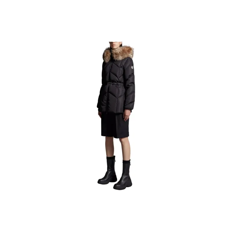 Moncler Loriot Belted Puffer Jacket-2