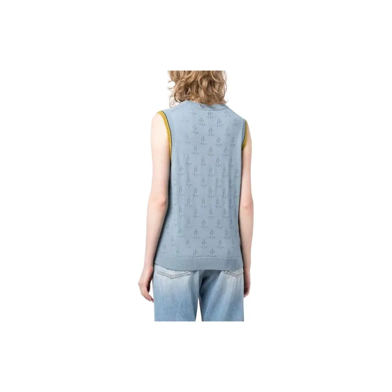 Paul Smith Crew neck Sleeveless Knitted Top-2