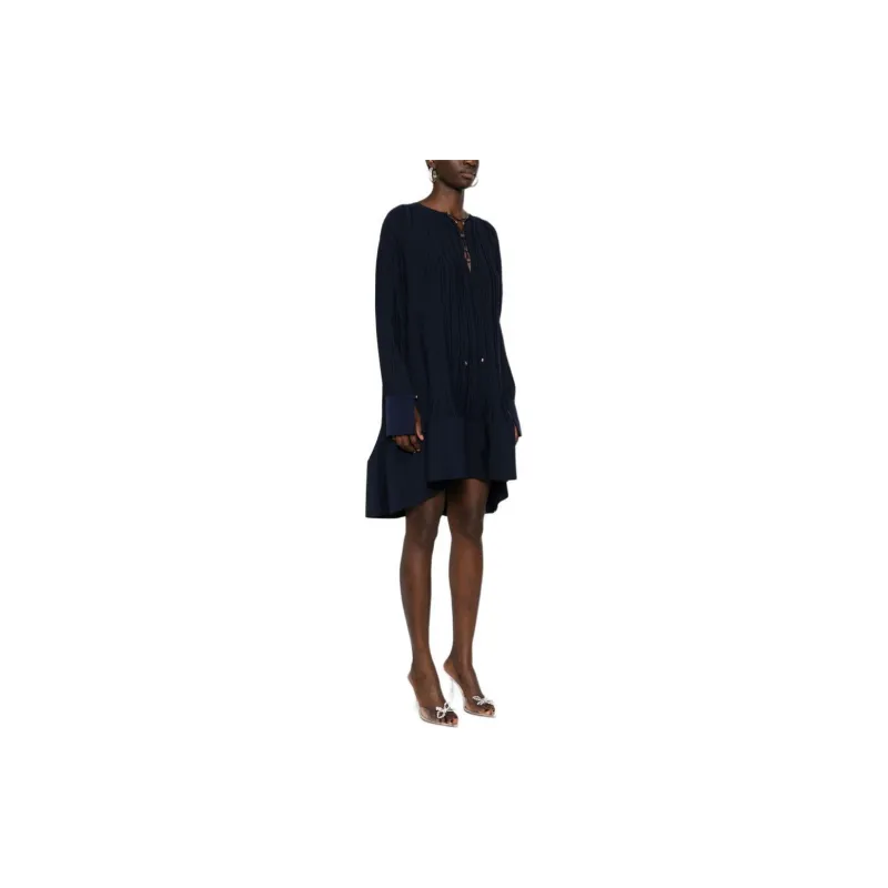 Lanvin Pleated Midi Dress-3