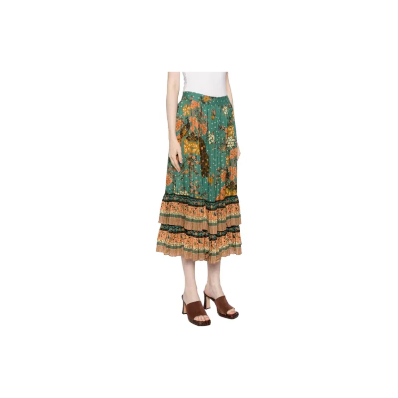 Ulla Johnson Zadie Ruffled Midi Skirt-3