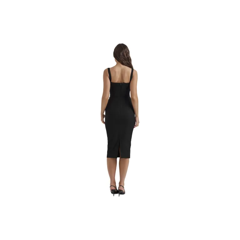 HOUSE OF CB BELLISSIMA Slip Dress Women's BLACK/Black-3