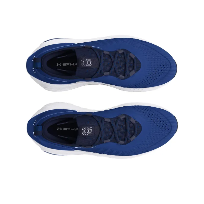 Under Armour Phantom 4 Anti Slip Wear Resistant Low Top Casual Shoes Men's Blue-3