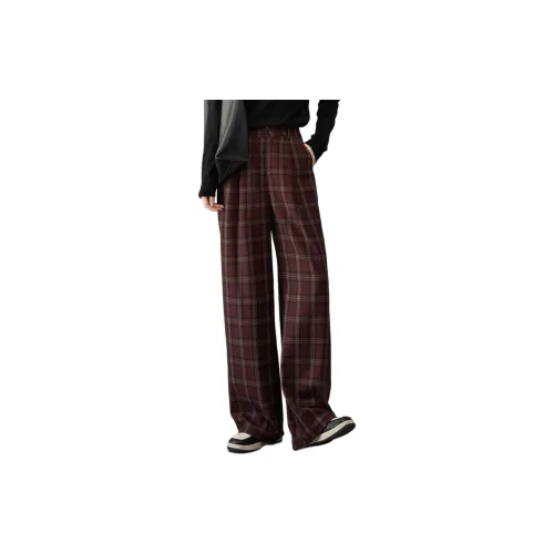 YALIDA Casual Pants Women's Red