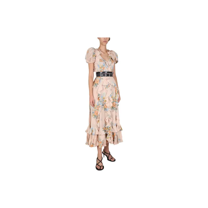 Alexander McQueen Cut Out Back Maxi Dress-2