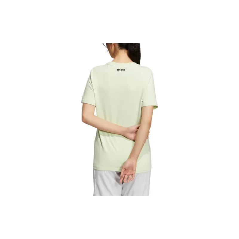 Adidas T Shirts Women's Green-4