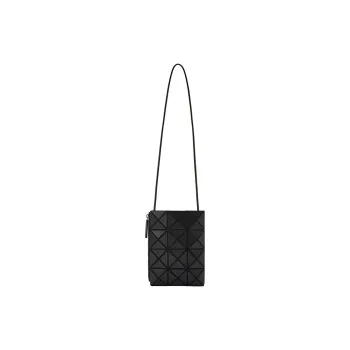 ISSEY MIYAKE Prism PVC Cell Phone Pouch Wallet Crossbody Bag Mini Unisex Black