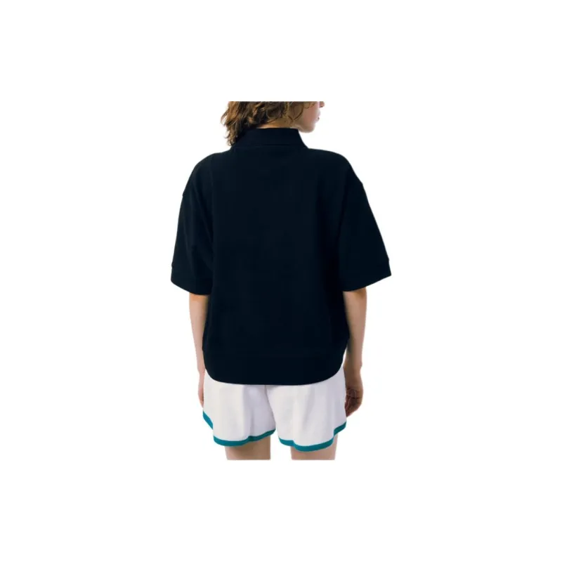 LACOSTE Polo Shirt Women's Black-4