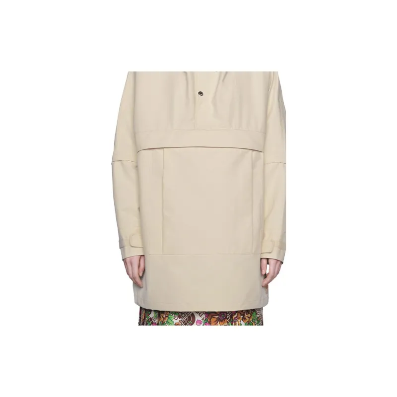 GUCCI Trench Coat Women's White-6