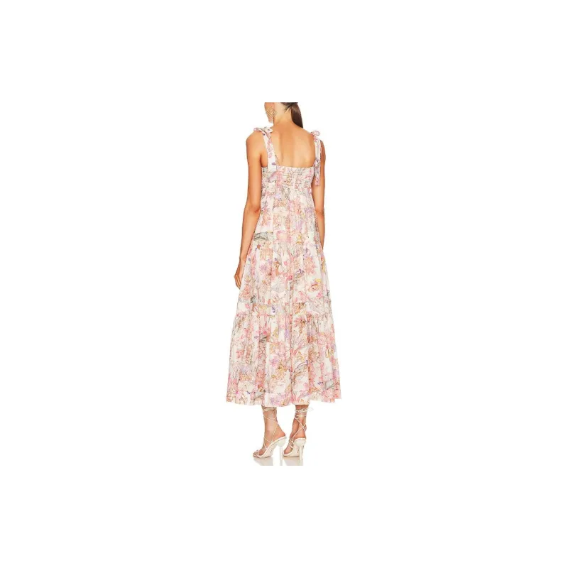Zimmermann Sleeveless Dresses Women's Pearl Multicolor-2