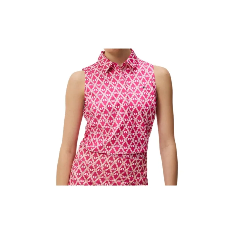 J.Lindeberg Polo Shirt Women's Fuchsia-1