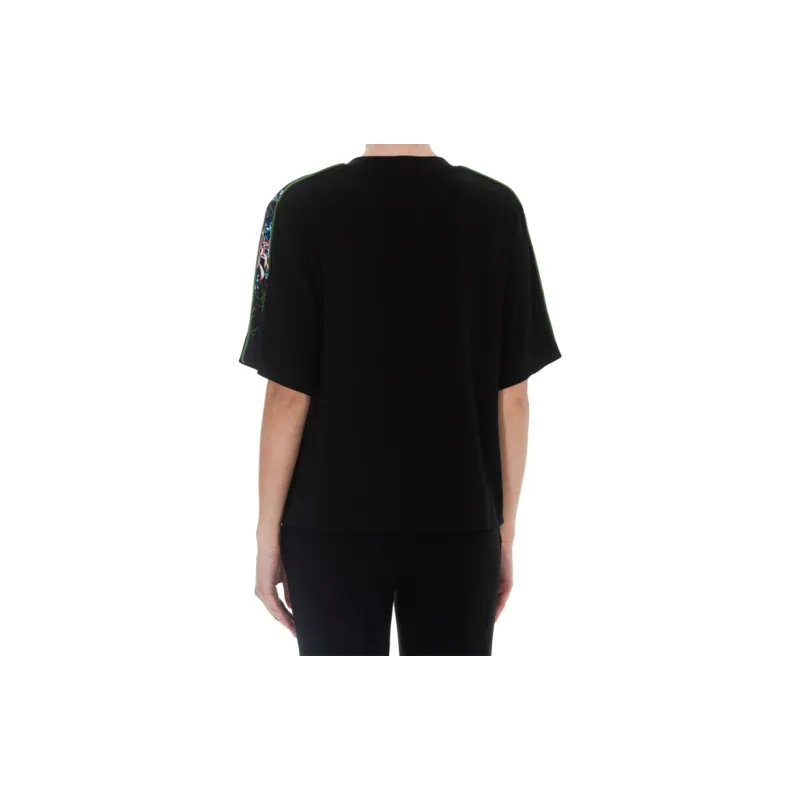 KENZO Classic Tiger Head T Shirts Women's Black-5