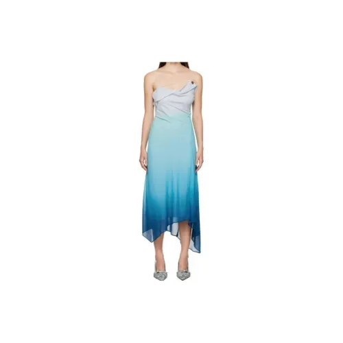 Acne Studios Slip Dresses Women's Blue