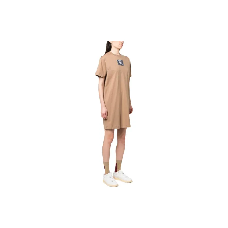 Burberry SS23 Short Sleeved Dresses Women's Brown-3