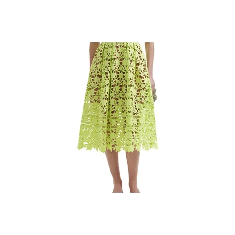 Self portrait Azalea V Neck Laced Midi Dress-4