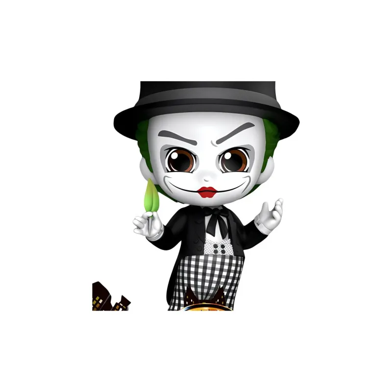 Hot Toys Joker Cosb713 Batman, Mime Edition Chibi Figures-2