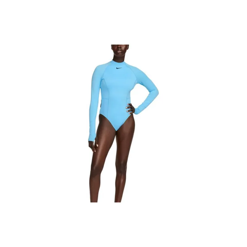 Nike One piece Swimsuit Women's Aquarius Blue-2