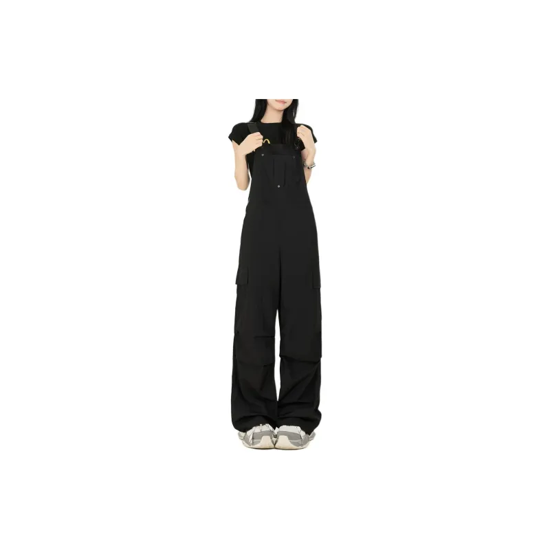 ZNZX Overalls Women's Black-4