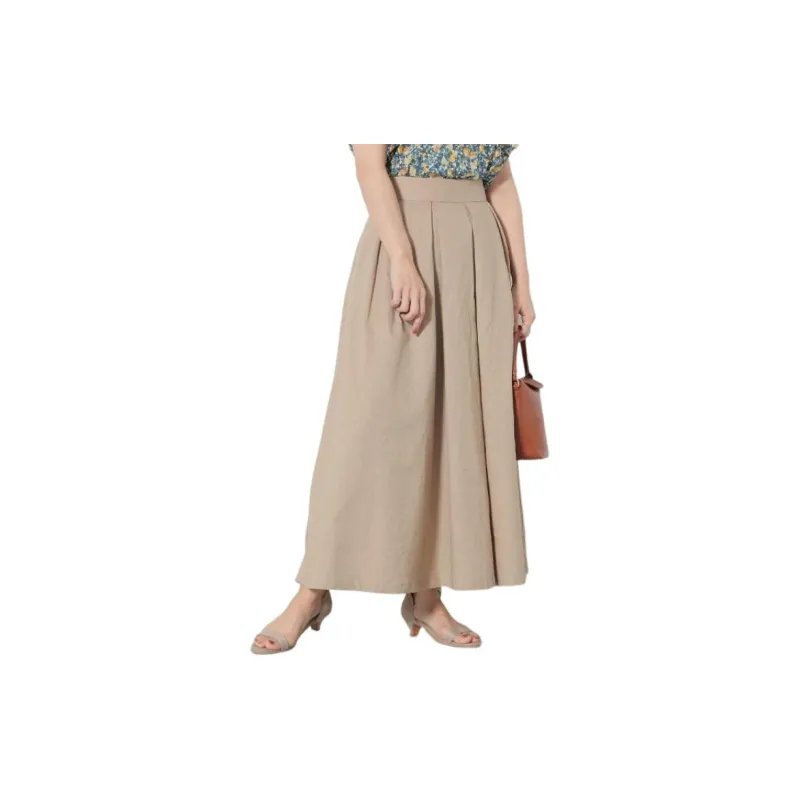 Beams Casual Long Skirt Women's-3